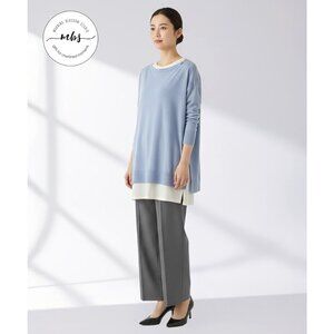 NWT Korye Boat Neck‎ Side Zip Dolman Sweater Blue 1X